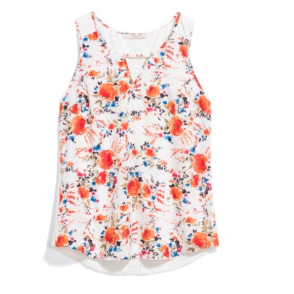 Market & Spruce Tops - Market and Spruce floral top